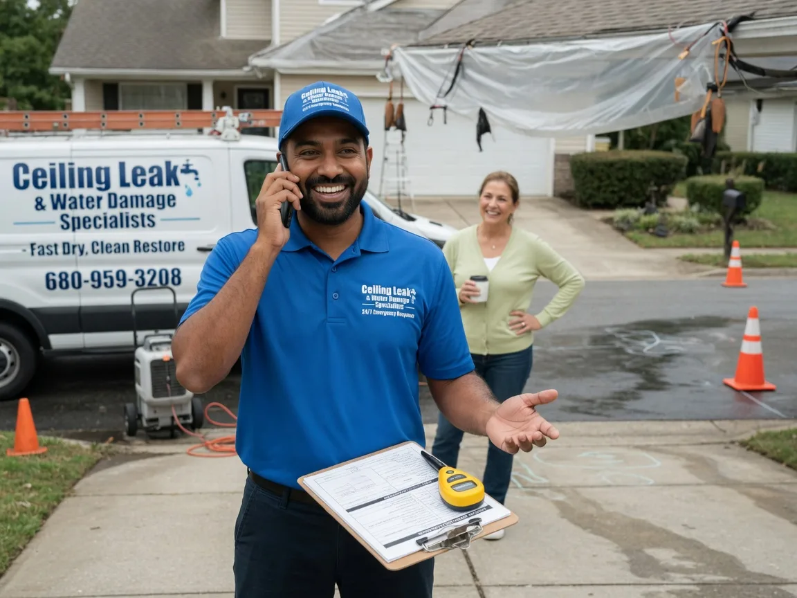 Ceiling Leak Cleanup Ida Grove, IA FAQs